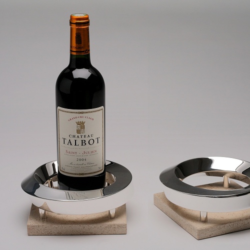 square torus twist wine coasters